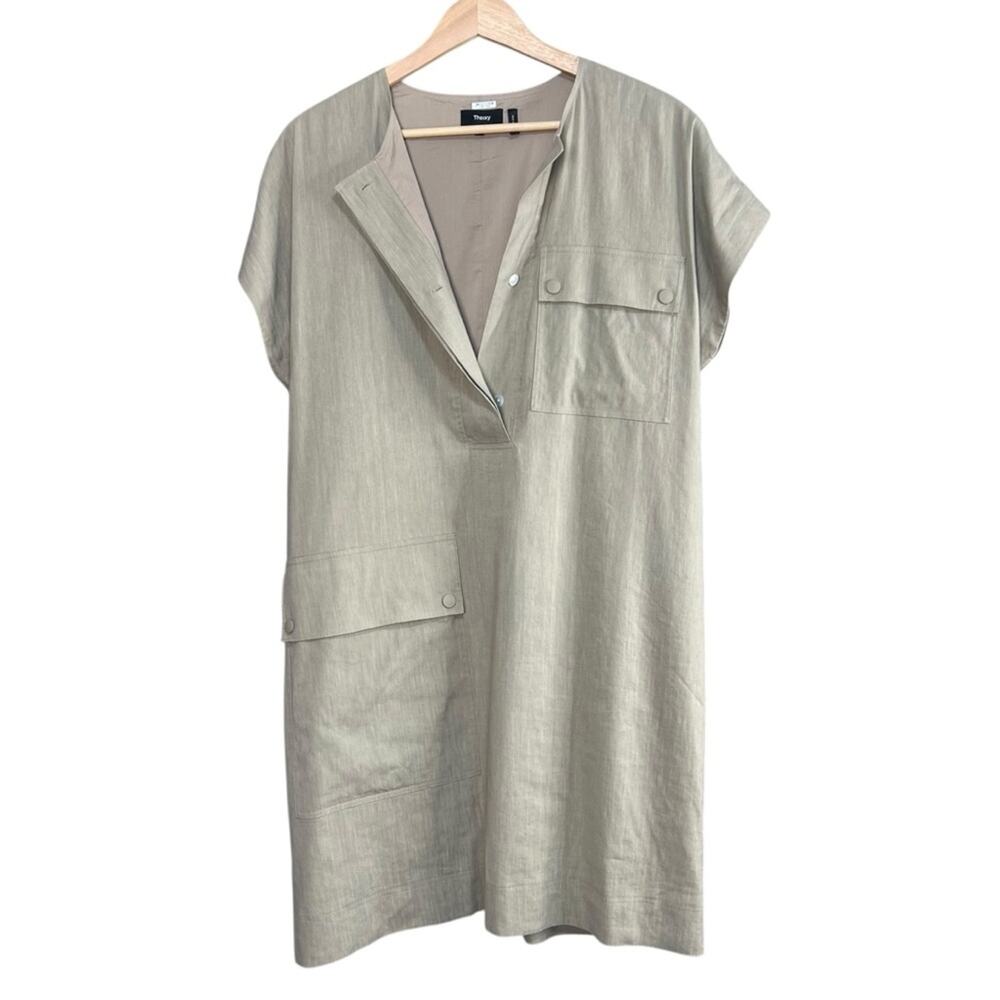 Theory Pebble Safari Women’s Dress Size 8